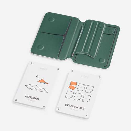 Snap Flow For Phones MC002 Note Pad Misty Cove x Midnight Green