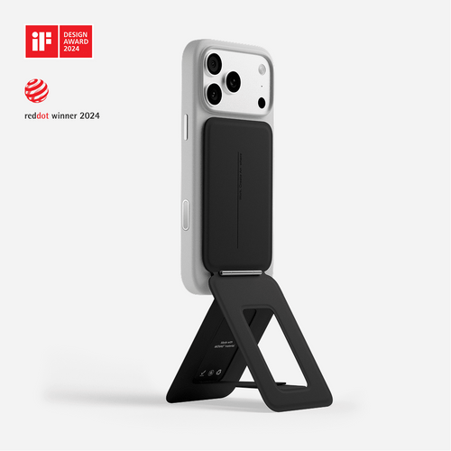 Snap Phone Tripod Stand MOVAS™ - MagSafe Compatible For Phones MS027 Tripod Stand Jet Black