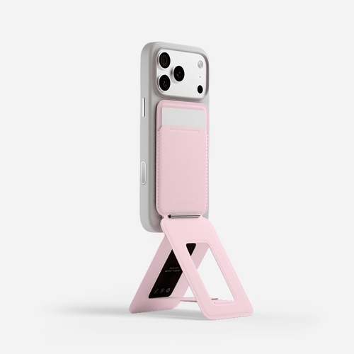 Snap Phone Tripod Stand MOVAS™ - MagSafe Compatible For Phones MS027 Tripod Wallet Light Pink