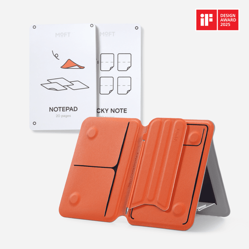 Snap Flow For Phones MC002 Note Stand Taupe x Sunrise