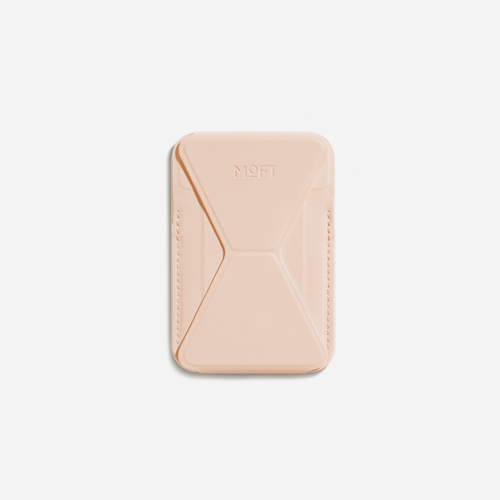 Snap-on Phone Stand & Wallet MOVAS™ - MagSafe Compatible For Phones MS007MP Peach Pink