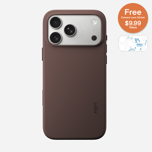 Snap Case MOVAS™ for iPhone 17 Series - MagSafe Compatible For Phones MD020 iPhone 17 Pro Max Brownie