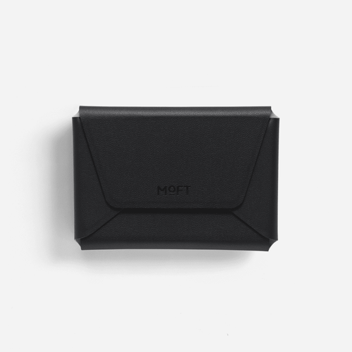 Snap Field Wallet For Phones MB005 Wallet with a Stand Jet Black