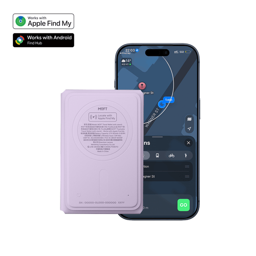 Trackable Field Wallet For Phones MB005F