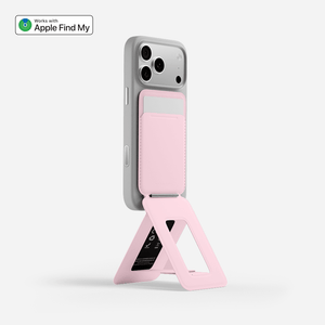 Trackable Tripod Wallet For Phones MS027WF Light Pink 