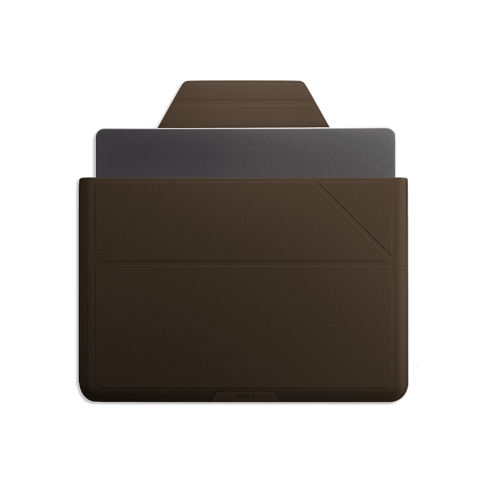 Carry Sleeve Crafted MOVAS™ E Coffee Bio Leather