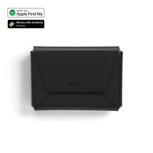 Snap Field Wallet For Phones MB005 Trackable Wallet with a Stand Jet Black 
