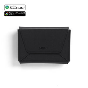 Trackable Field Wallet For Phones MB005F Without a Stand Jet Black 