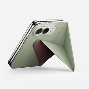Dynamic Folio for iPhone Duo For Phones MS030 Khaki Green x Brownie 