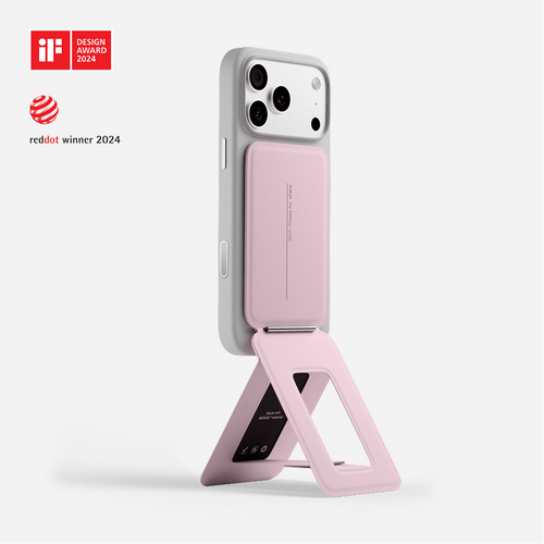 Snap Phone Tripod Stand MOVAS™ - MagSafe Compatible For Phones MS027 Tripod Stand Blush 