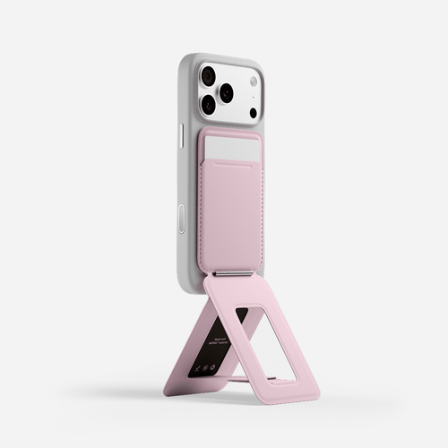 Snap Phone Tripod Stand MOVAS™ - MagSafe Compatible For Phones MS027 Tripod Wallet Blush 