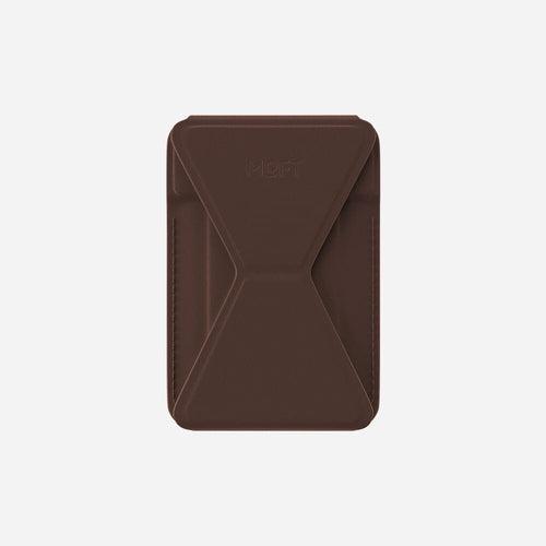 Snap-on Phone Stand & Wallet MOVAS™ - MagSafe Compatible For Phones MS007MP Brownie 