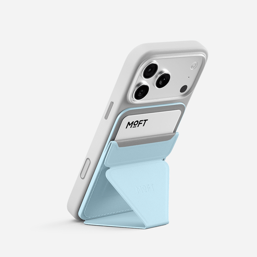 Snap-on Phone Stand & Wallet AERA For Phones MS007MA Stand Wallet AERA (3-card) Soothing Mist 