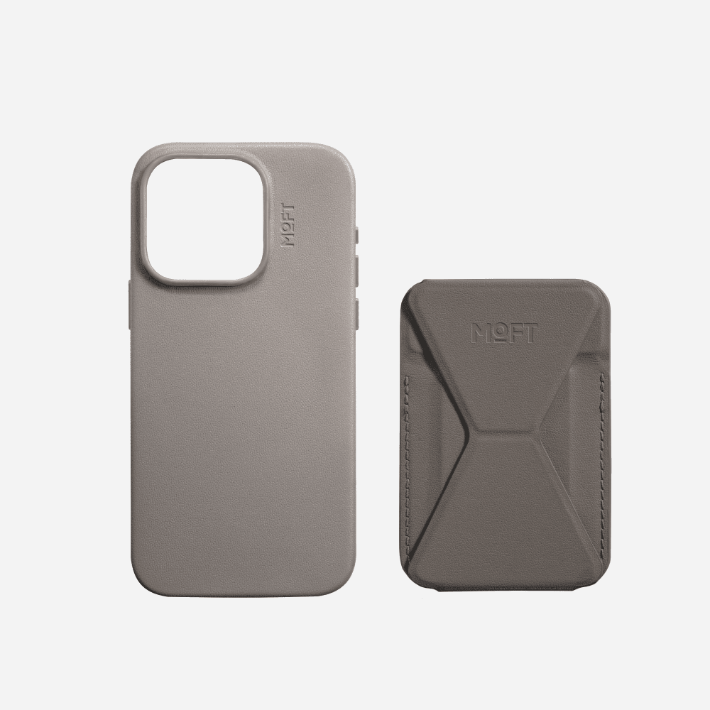 iPhone 15 Case, Stand & Wallet｜MOVAS™ Leather Snap Set | MOFT – MOFT