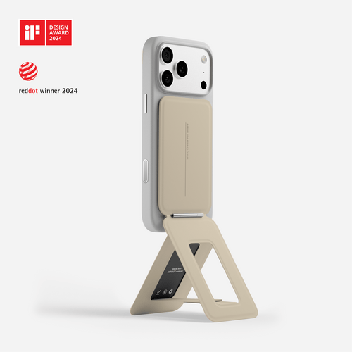 Snap Phone Tripod Stand MOVAS™ - MagSafe Compatible For Phones MS027 Tripod Stand MOVAS™-E Beach White