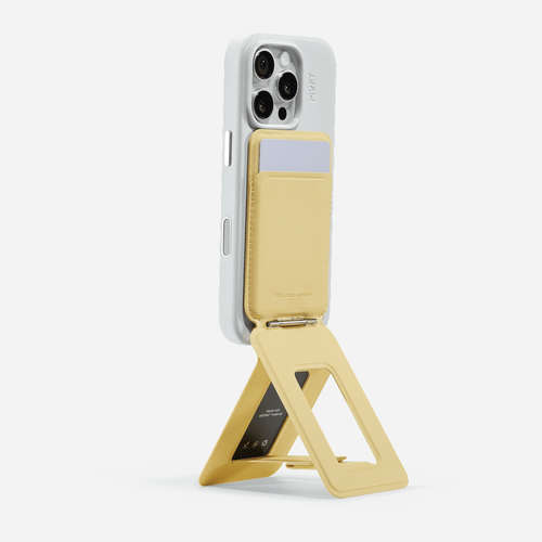 Snap Phone Tripod Wallet MOVAS™ - MagSafe Compatible For Phones MS027W Wonder Yellow 